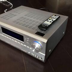 ONKYO AVセンター TX-SA604 ジャンク品 リモコン 測定用マイク 取扱説明書付の画像