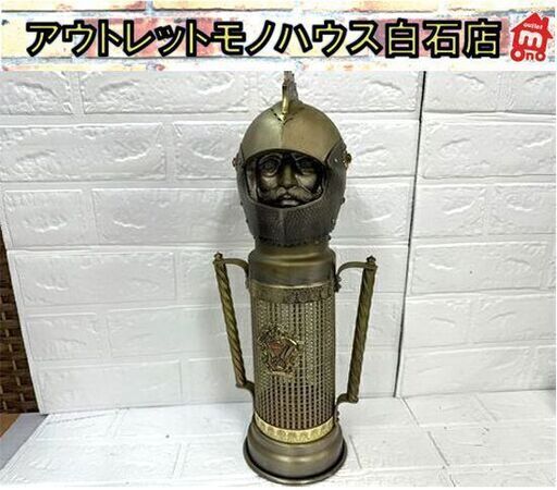 アンティーク ニッカウヰスキー オルゴール付 甲冑 ボトルケース NIKKA ニッカウィスキー 鎧 騎士 現状品  札幌市白石区 白石店