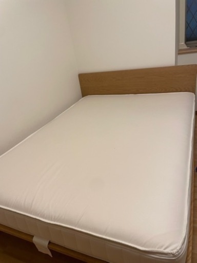 【11月20日まで】家具　無印良品　ダブルベッド　※1年使用