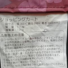 ショッピングカート シルバーカート 手押し車 12kgの画像