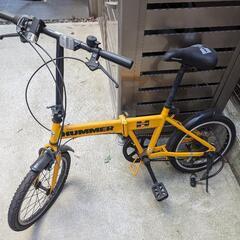 【受付終了】HUMMER 折り畳み自転車