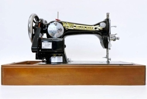 現状品 ブルーバード BLUEBIRD アンティークミシン HA-1 取扱説明書付き フットコントローラー