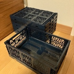 【ご予約済み瑞江様分】折りたたみコンテナ