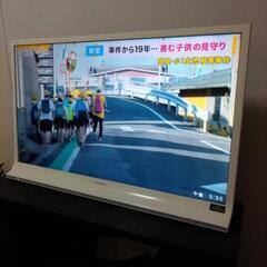 値下げ！アクオス４０型超薄型　リモコン無しの画像