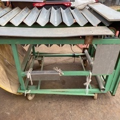 練光らくべー自動ロータリー根裁機、ゴボウ、ネギ、人参等カット機、埼玉県