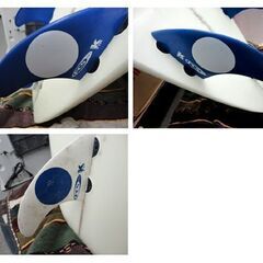 3Dimension サーフボード 5’10” ショートボード フィン付き 全長179㎝ マリンスポーツ 西岡店の画像