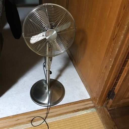 値下げしました即決stainless製　扇風機