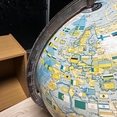 【T-GARAGE】地球儀①  お部屋のアンティークにの画像