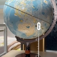 【T-GARAGE】地球儀①  お部屋のアンティークにの画像