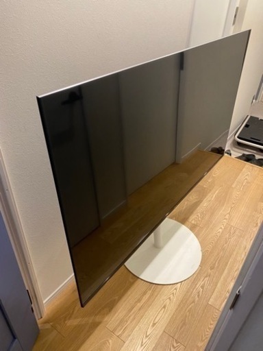 美品 2019年式　65インチテレビ、テレビスタンド　配送します。