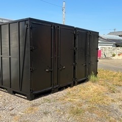 現場倉庫　資機材入れ　作業スペース　物置き