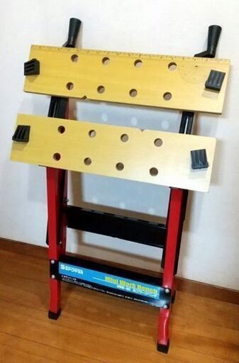 [受渡予定者決定] SSPOWER ミニワークベンチ 作業台 MWB-60