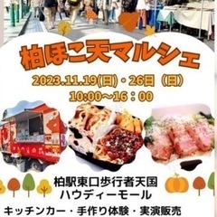11/26（日）柏ホコ天