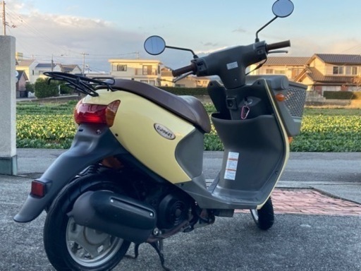 原付バイク　走行少　スズキ　Let's4 バスケット