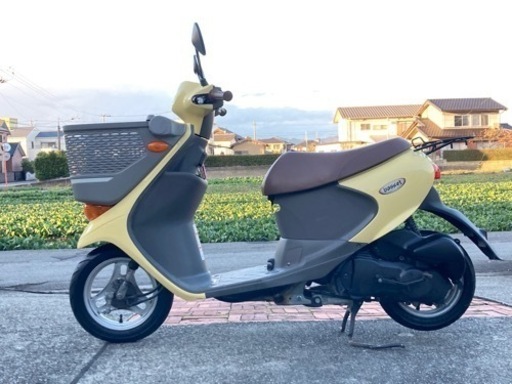 原付バイク　走行少　スズキ　Let's4 バスケット