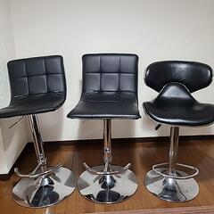 カウンターチェアー　3セット　無料　¥0