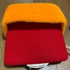レトロな昭和足温器の画像