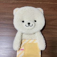 【新品美品】身長計　タペストリー　ベビー　クマの画像