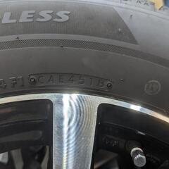 スタッドレスタイヤ　マナレイスポーツホイール　114.3 5穴の画像