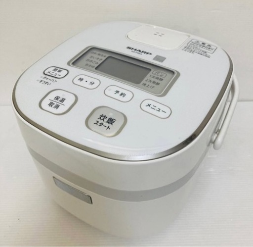 SHARP シャープ 炊飯器 KS-F5E3-KW 動作品◇2016年製/Y093-11