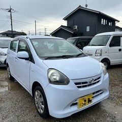 ダイハツ ミライース平成25年車　38,630km  車検6年／9月