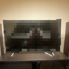 【購入者確定済】48型テレビ 割れ有