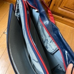 NIKE エナメルバッグの画像