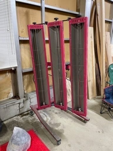 ★引取限定 ★中古 プロノウェーブ 三相200V 超速乾型赤外線ヒーター 塗装乾燥 焼き付け塗装 板金 鈑金 暖房 リペア