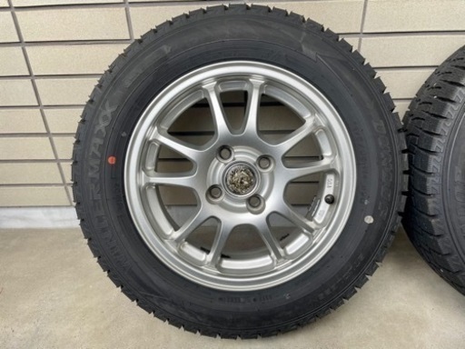スタッドレスタイヤWINTERMAXX02 175 65/R14 アルミホイール付き