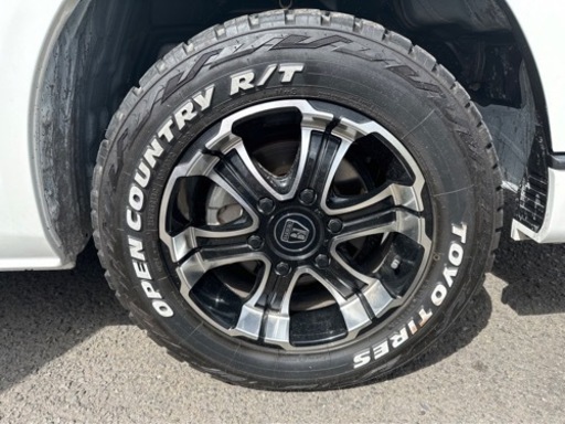 ハイエース バルベロ ワイルドディープス 16インチホイール＆タイヤセット