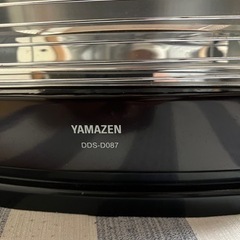 山善　電気ストーブDDS-D087 中古の画像