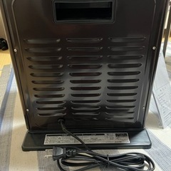 山善　電気ストーブDDS-D087 中古の画像