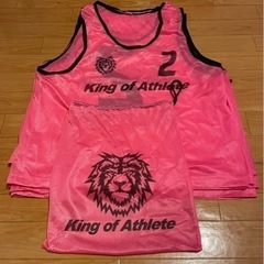 ビブス３色セット　１色10枚入り　大人用の画像