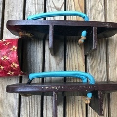 下駄　履き物　昭和　当時物　の画像
