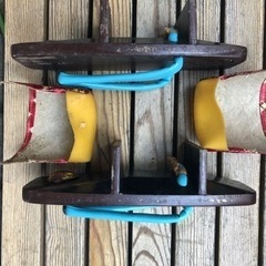 下駄　履き物　昭和　当時物　の画像