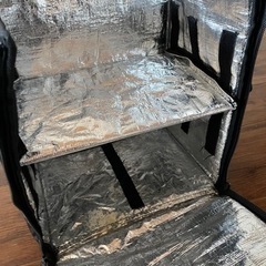 出前館　ウーバー　で活用　保温リュックバックの画像