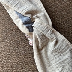 【新品】ハンドメイド　クロス布ターバンの画像