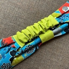 【新品】ハンドメイド　クロス布ターバンの画像