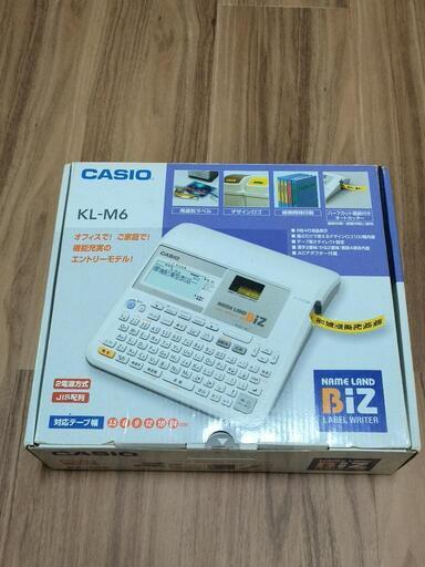 ネームランド　CASIO KL-M6 テプラ
