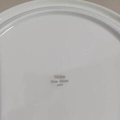 ★　食器セット　Nitto　④　皿　５枚　未使用保管品　花デザイン　の画像