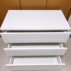 ✨️美品✨️ニトリローチェストフォウ 80WH 鏡面仕上げの画像