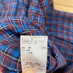 バーバリー　シャツ　128センチの画像