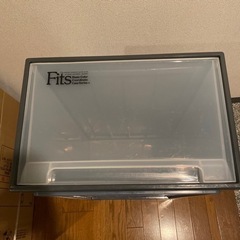 【中古】衣装ケース3つ　サイズ違い（同サイズ2個/別1個）の画像