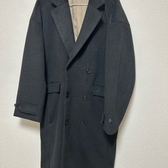Casper john メルトンダブルチェスターコートの画像