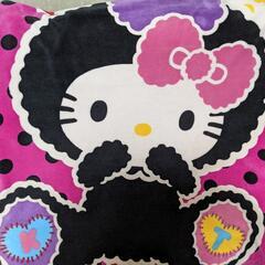 ハローキティのシングル毛布　【中古品】