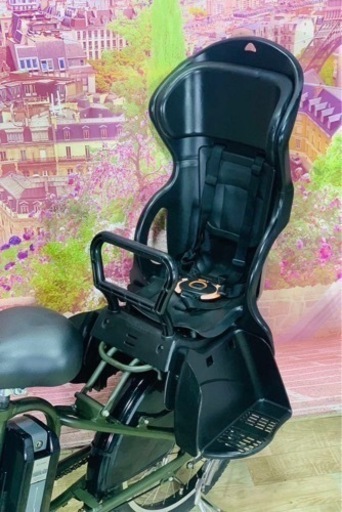 ❸5836子供乗せ電動アシスト自転車YAMAHA 20インチ良好バッテリー
