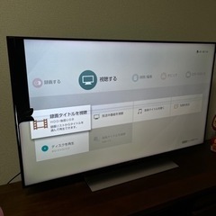 SONY BRAVIA 49インチ★無料でお引き取りくださる方を募集します★の画像