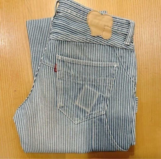 【本日限定SALE中】ナンバーナイン☆ヒッコリーデニムパンツ☆