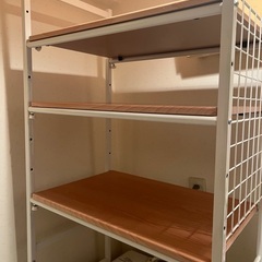 洗濯機上収納ラック無料でお譲りいたします