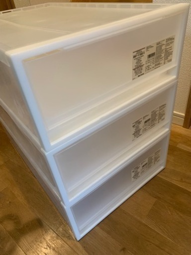 無印良品　衣装ケース　３個